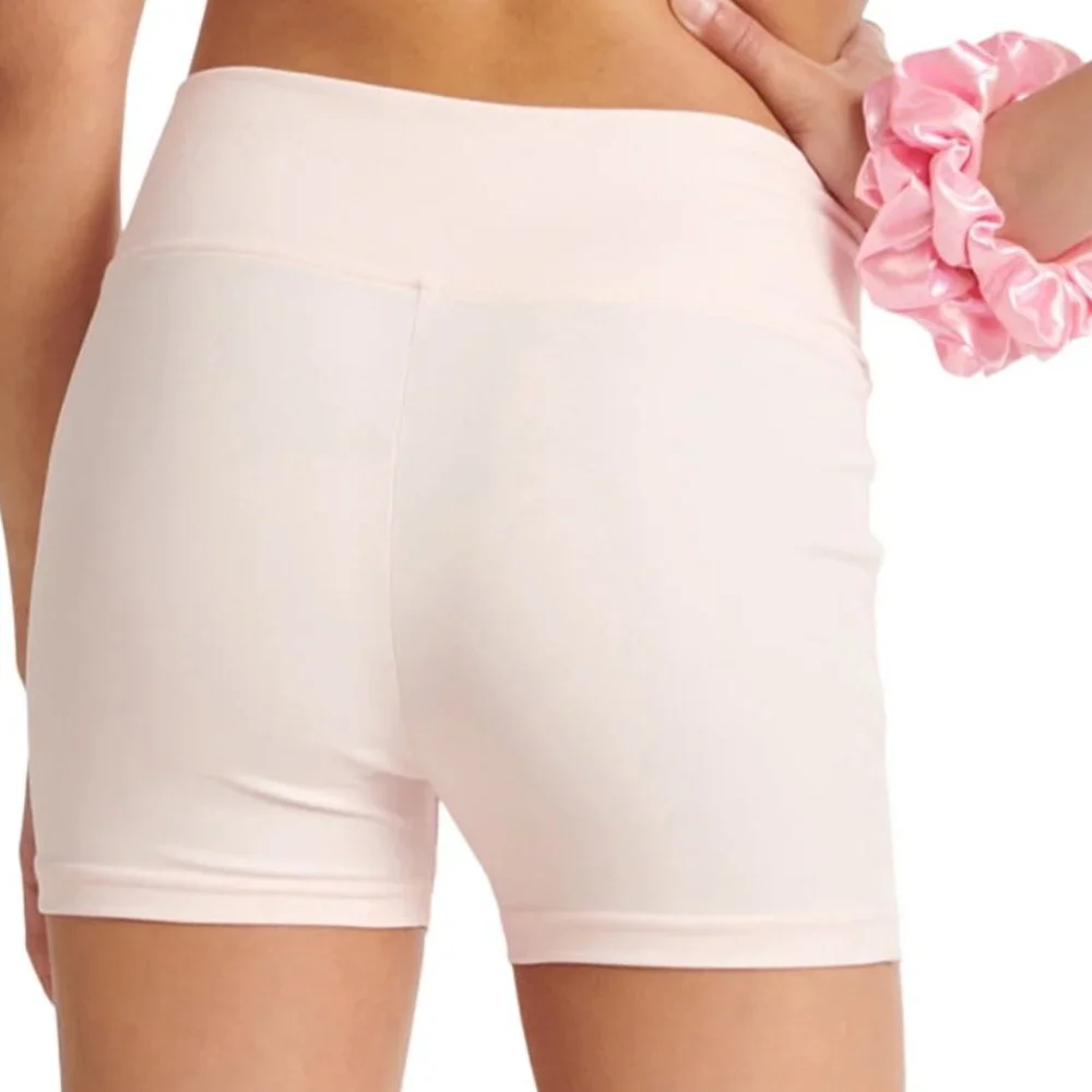 Justice Pink Dance Gymnastics Athletic Shorts GIRLS SIZE M 10 NEW